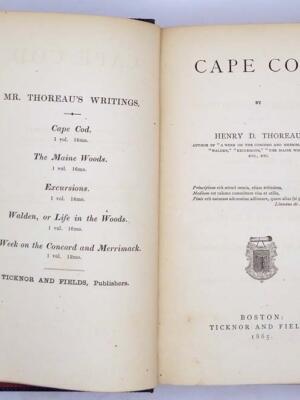 Cape Cod - Henry David Thoreau 1865