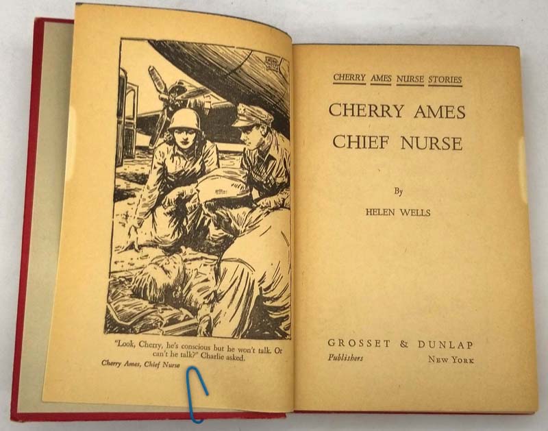 Cherry Ames #3 - Chief Nurse 1944 - Helen Wells | 1st Edition