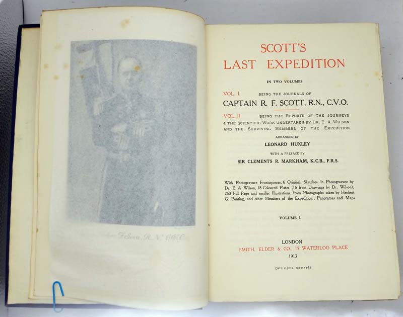 Scott's Last Expedition - R. F. Scott 1913