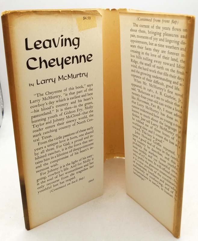 Leaving Cheyenne - Larry McMurtry 1963