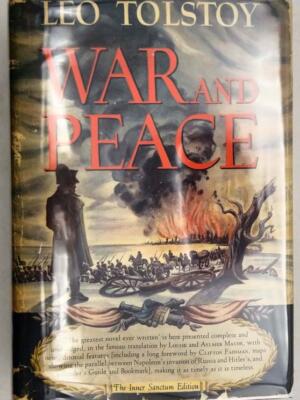 War & Peace - Leo Tolstoy 1942 | Inner Sanctum Edition