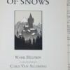 The Veil of Snows - Mark Helprin (Chris Van Allsburg Illus.) 1997 | 1st Edition