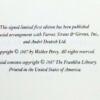 The Thanatos Syndrome - Walker Percy 1987 SIGNED