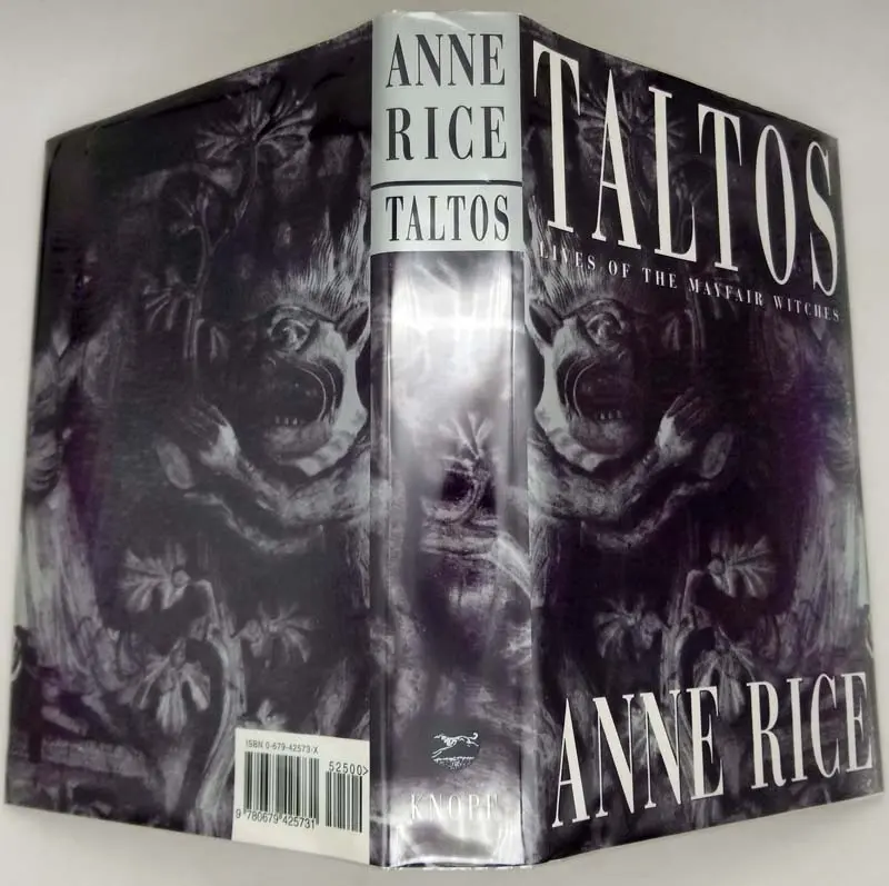 Taltos - Anne Rice 1994 SIGNED