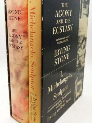 The Agony and the Ecstasy & I, Michelangelo, Sculptor Box Set - Irving Stone | SIGNED