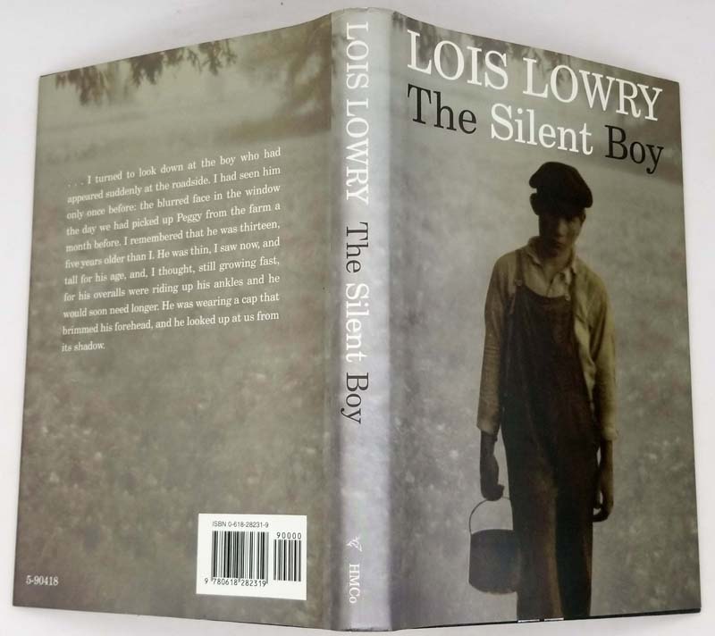 The Silent Boy - Lois Lowry 2003 | 1st Edition SIGNED