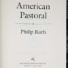 American Pastoral - Philip Roth 1997 | 1st Edition