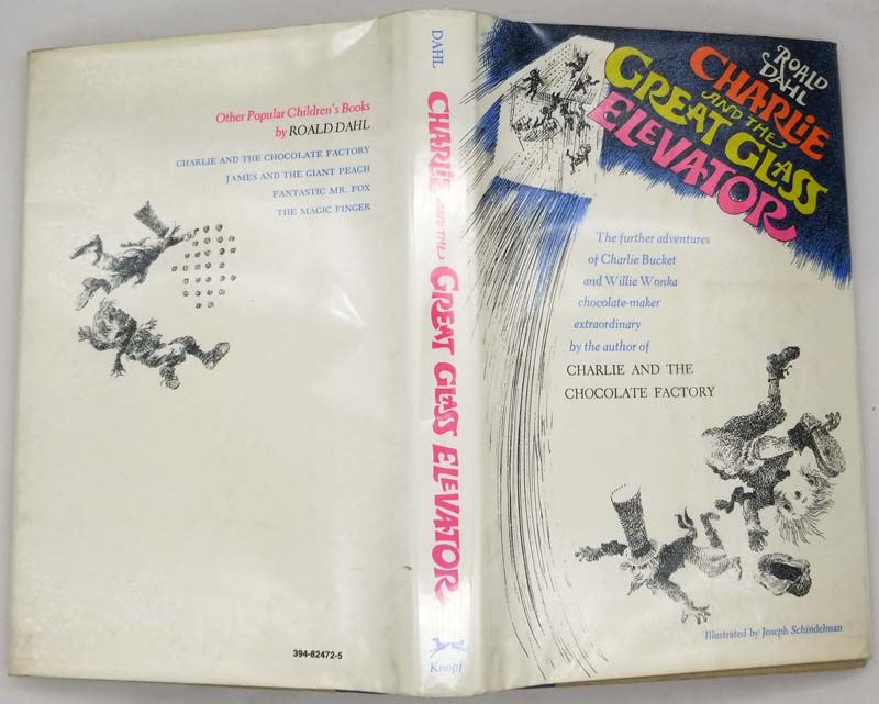 Charlie and the Great Glass Elevator - Roald Dahl 1972 | 1st Edition