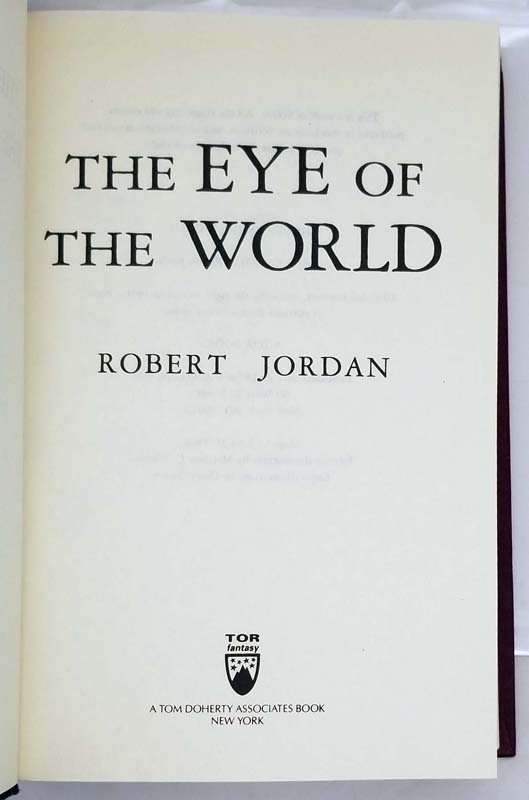 The Eye of the World - Robert Jordan 1990 | 1st BCE