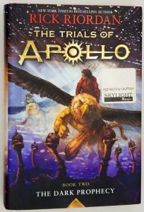 The Trials of Apollo, Book Two: Dark Prophecy - Rick Riordan | 1st Edition SIGNED