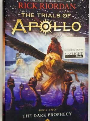 The Trials of Apollo, Book Two: Dark Prophecy - Rick Riordan | 1st Edition SIGNED