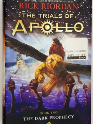 The Trials of Apollo, Book Two: Dark Prophecy - Rick Riordan | 1st Edition SIGNED