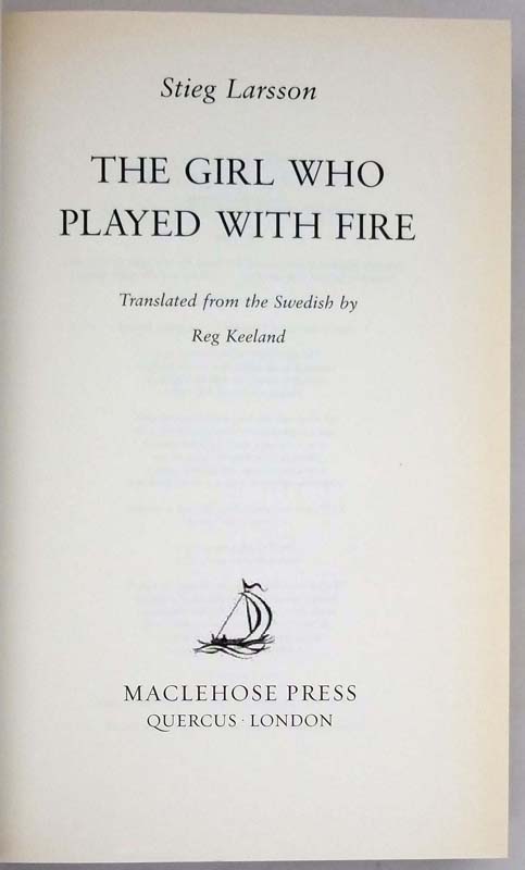 (P1) THE GIRL WHO PLAYED WITH FIRE - STIEG LARSSON - EN INGLES