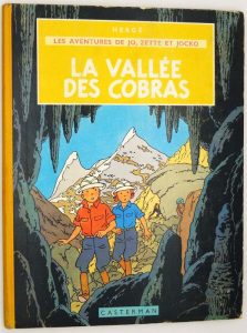 Jo, Zette et Jocko | La Vallée des Cobras - Hergé | 1st edition