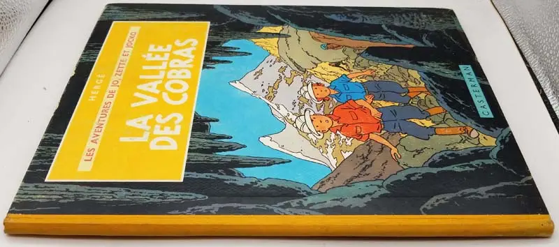 Jo, Zette et Jocko | La Vallée des Cobras - Hergé | 1st edition Jo, Zette et Jocko | La Vallée des Cobras - Hergé | 1st edition