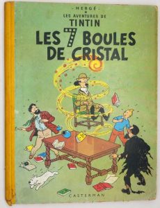 Tintin - Les 7 Boules de Crystal - Hergé 1958