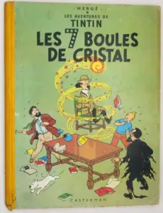 Tintin - Les 7 Boules de Crystal - Hergé 1958