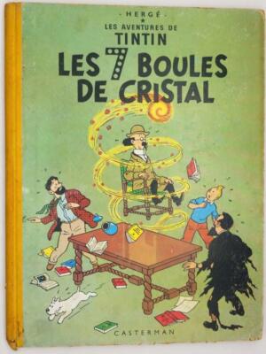 Tintin - Les 7 Boules de Crystal - Hergé 1958