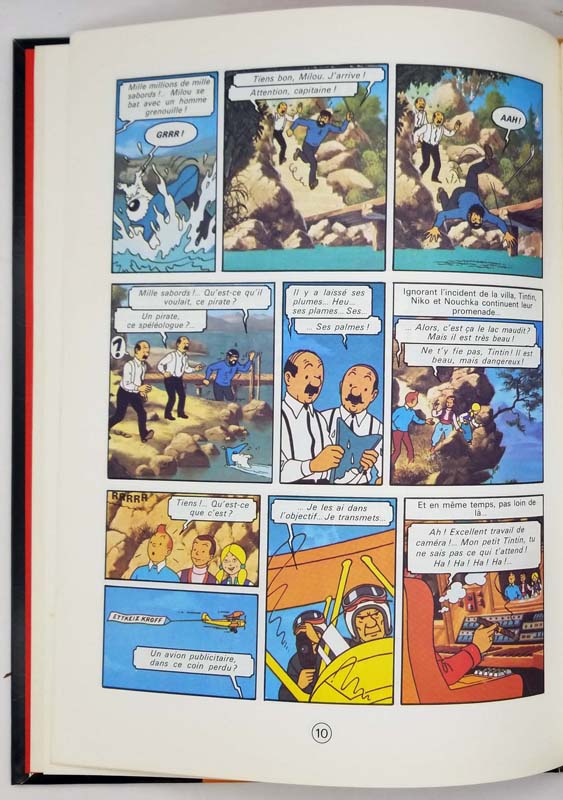 Titin et Le Lac aux Requins - Hergé 1973 | 1st Edition