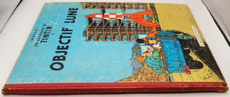 Tintin Objectif Lune - Hergé 1953 Tintin Objectif Lune - Hergé 1953