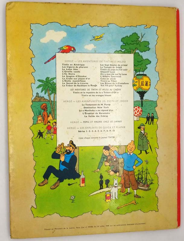Tintin Vol 714 Pour Sydney - Hergé 1968