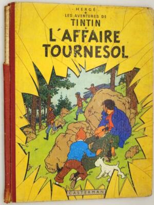 Tintin L'Affaire Tournesol - Hergé 1956