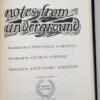 Notes from Underground and The Gambler - Dostoyevsky | Easton Press