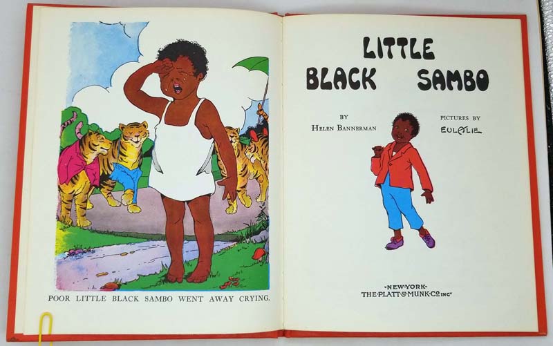 Little Black Sambo - Helen Bannerman (Illus. Eulalie) 1955