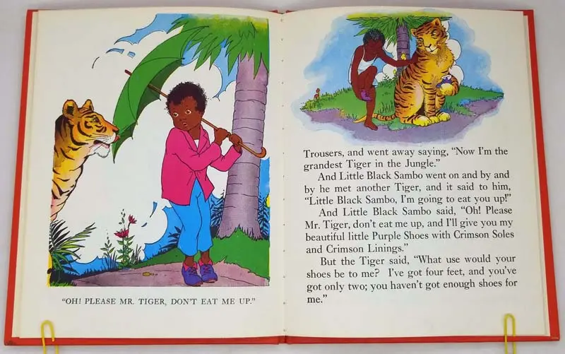 Little Black Sambo - Helen Bannerman (Illus. Eulalie) 1955