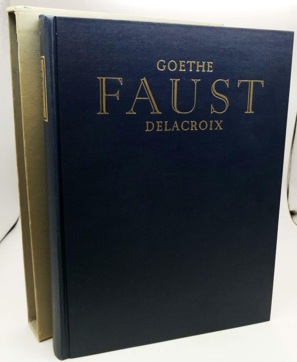 Faust - Johann Goethe 1958 (Illus. Eugene Delacroix) | Heritage Press