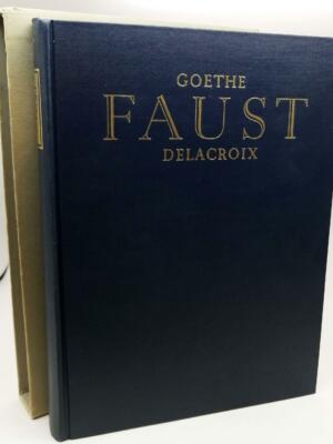 Faust - Johann Goethe 1958 (Illus. Eugene Delacroix) | Heritage Press