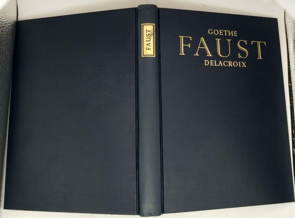 Faust - Johann Goethe 1958 (Illus. Eugene Delacroix) | Heritage Press