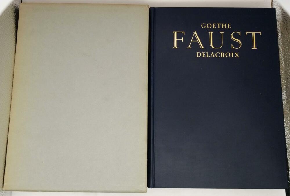 Faust - Johann Goethe 1958 (Illus. Eugene Delacroix) | Heritage Press ...