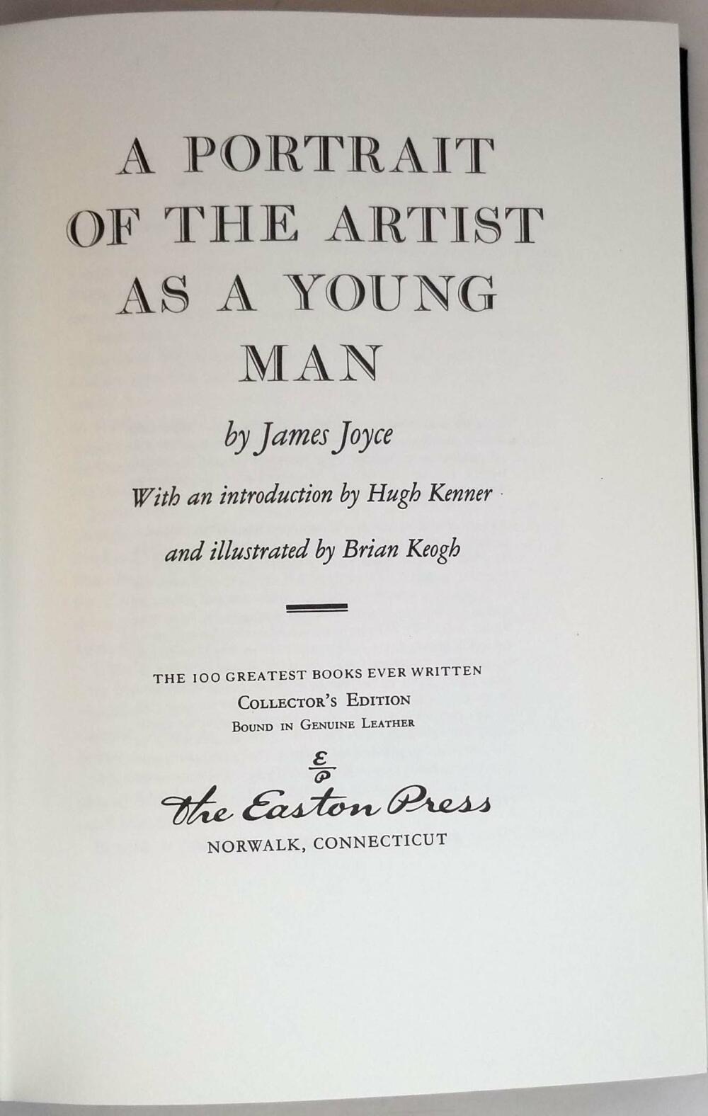 A Portrait of the Artist As a Young Man - James Joyce 1977 | Easton Press