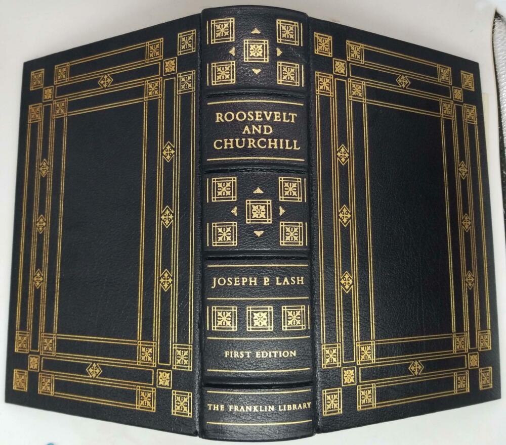 Roosevelt and Churchill, 1939-1941 - Joseph P. Lash | 1st Edition Franklin Library