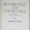 Roosevelt and Churchill, 1939-1941 - Joseph P. Lash | 1st Edition Franklin Library