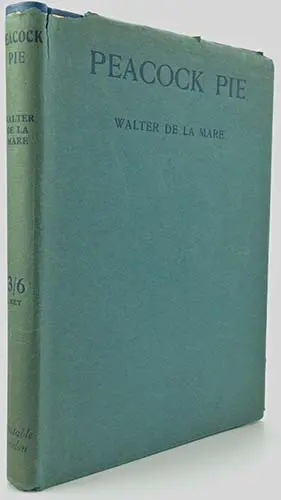 Walter de la Mare Biography peacock pie - Walter de la Mare 1913