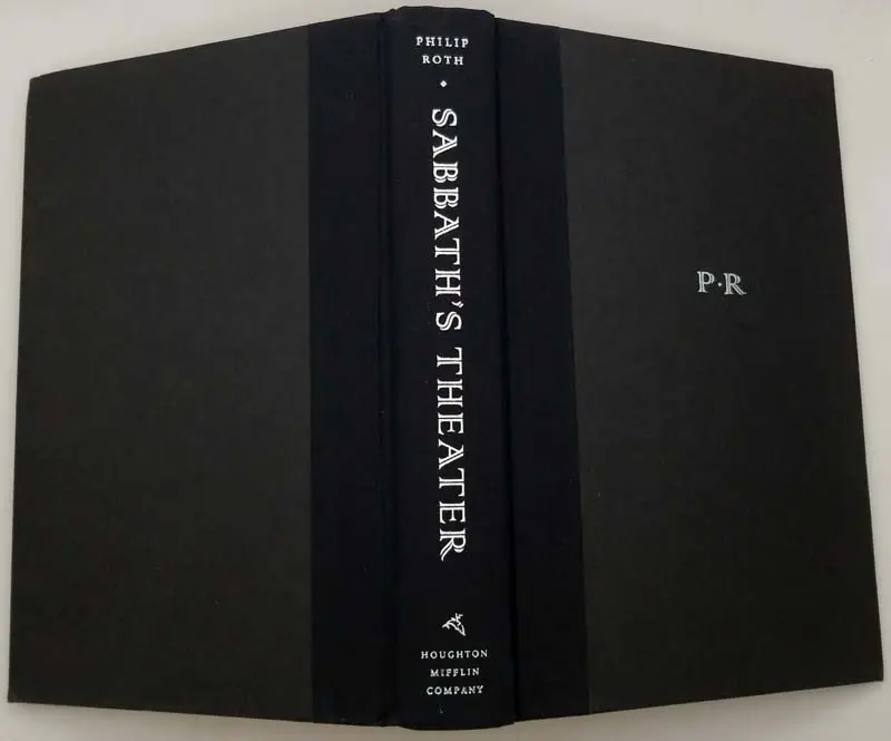 Sabbath's Theater - Philip Roth 1995 | 1st Edition
