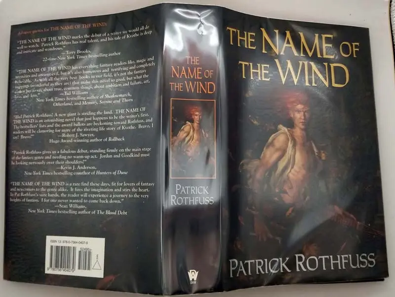 The Name of the Wind - Patrick Rothfuss 2007 | 1st Edition