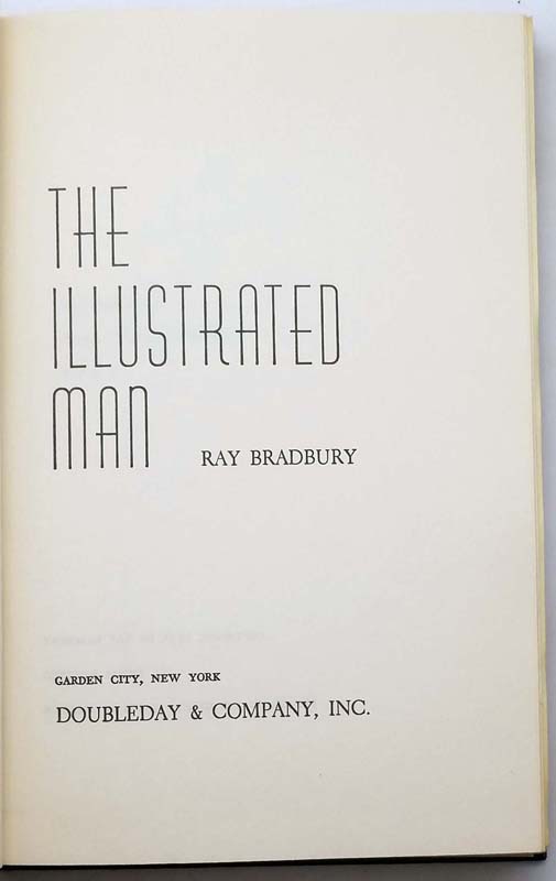 The Illustrated Man - Ray Bradbury 1951 BCE