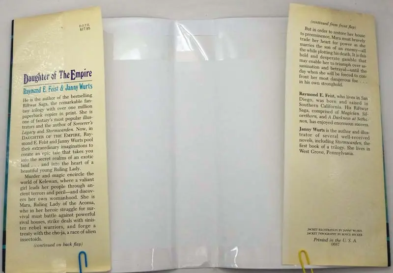 Daughters of the Empire - Raymond E. Feist & Janny Wurts 1987 | 1st Edition