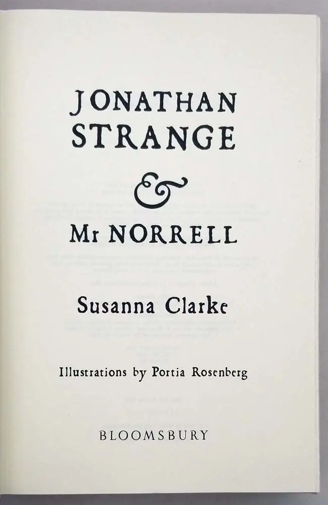 Jonathan Strange & Mr. Norrell - Susanna Clarke 2004 | 1st Edition