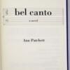 Bel Canto - Anne Patchett 2001 | 1st Edition