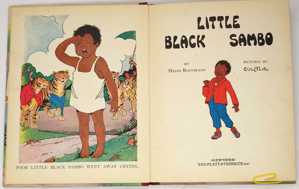 The Little Black Sambo - Helen Bannerman (Illus. Eulalie) 1926 | 1st Edition