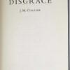 Disgrace - J. M. Coetzee 1999 | 1st Edition