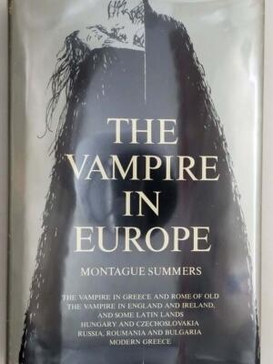 The Vampire in Europe - Montague Summers 1968 | 1st Edition