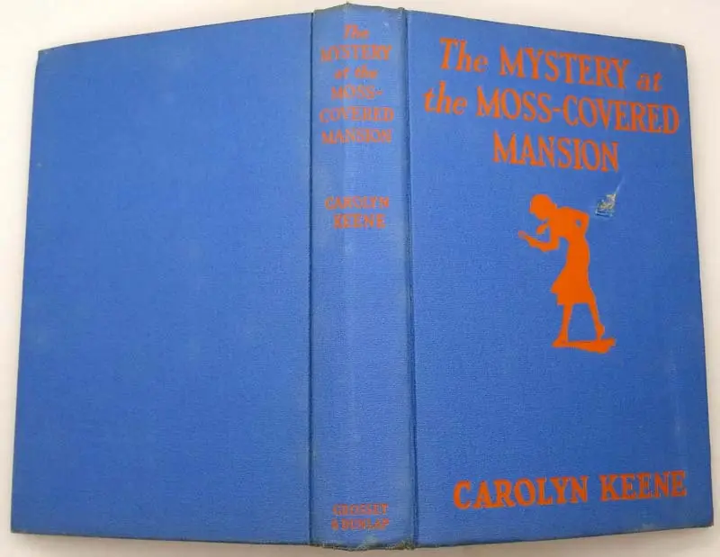 Nancy Drew - Mystery at the Moss-Covered Mansion 1941A-1 | 1st Edition Nancy Drew - Mystery at the Moss-Covered Mansion 1941 | 1st Edition