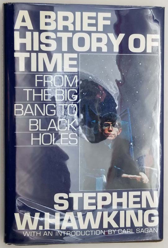 A Brief History Of Time Stephen Hawking 1988 1st Edition Rare