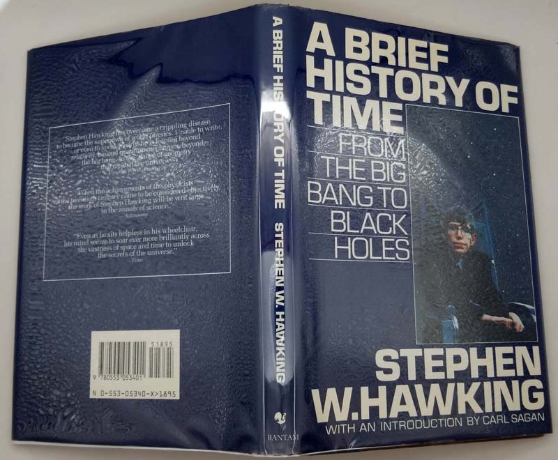 A Brief History of Time - Stephen Hawking 1988 | 1st Edition