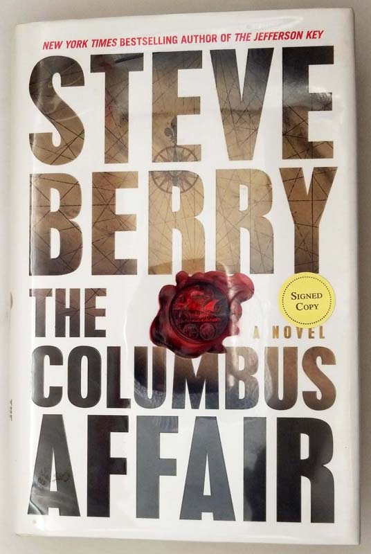The Columbus Affair - Steve Berry 2012 | 1st Edition SIGNED